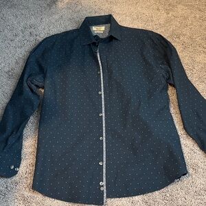 Original Penguin Dark Blue Button Down Shirt